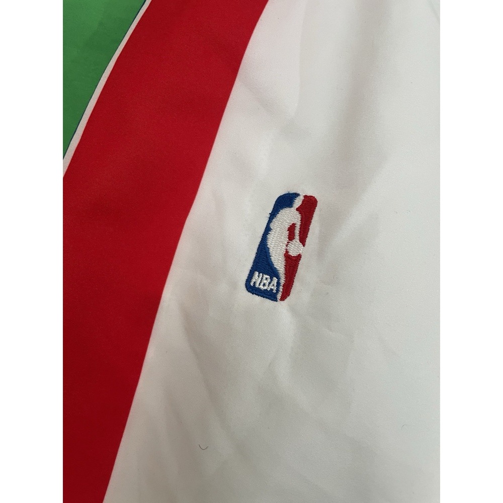 VTG‎ 90s Detroit Pistons TEAM ISSUED Champion Tearaway Pants 36x39 Made in USA - Picture 6 of 15